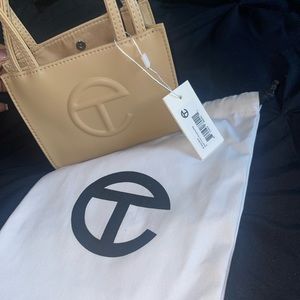 Brand new Telfar Small Cream (Nude)